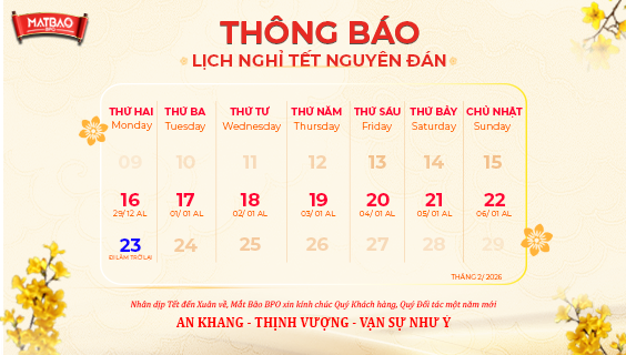 [MBB] - 📢 THÔNG BÁO LỊCH NGHỈ TẾT NGUYÊN ĐÁN 2026 🧧